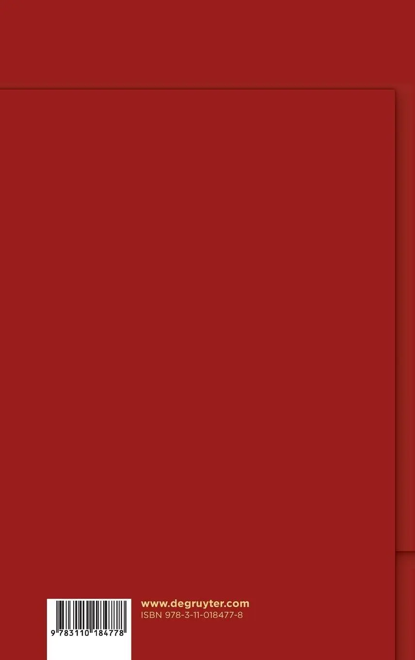 Rückseite: 9783110184778 | Chronographiae quae Theophanis Continuati nomine fertur Liber quo...