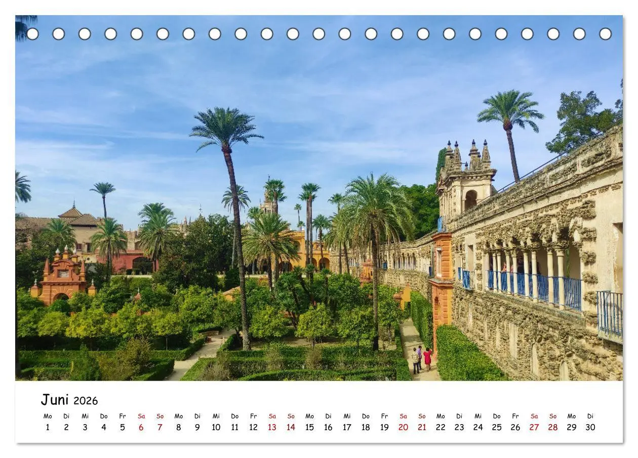 Bild: 9783457544778 | Magisches Andalusien (Tischkalender 2026 DIN A5 quer), CALVENDO...