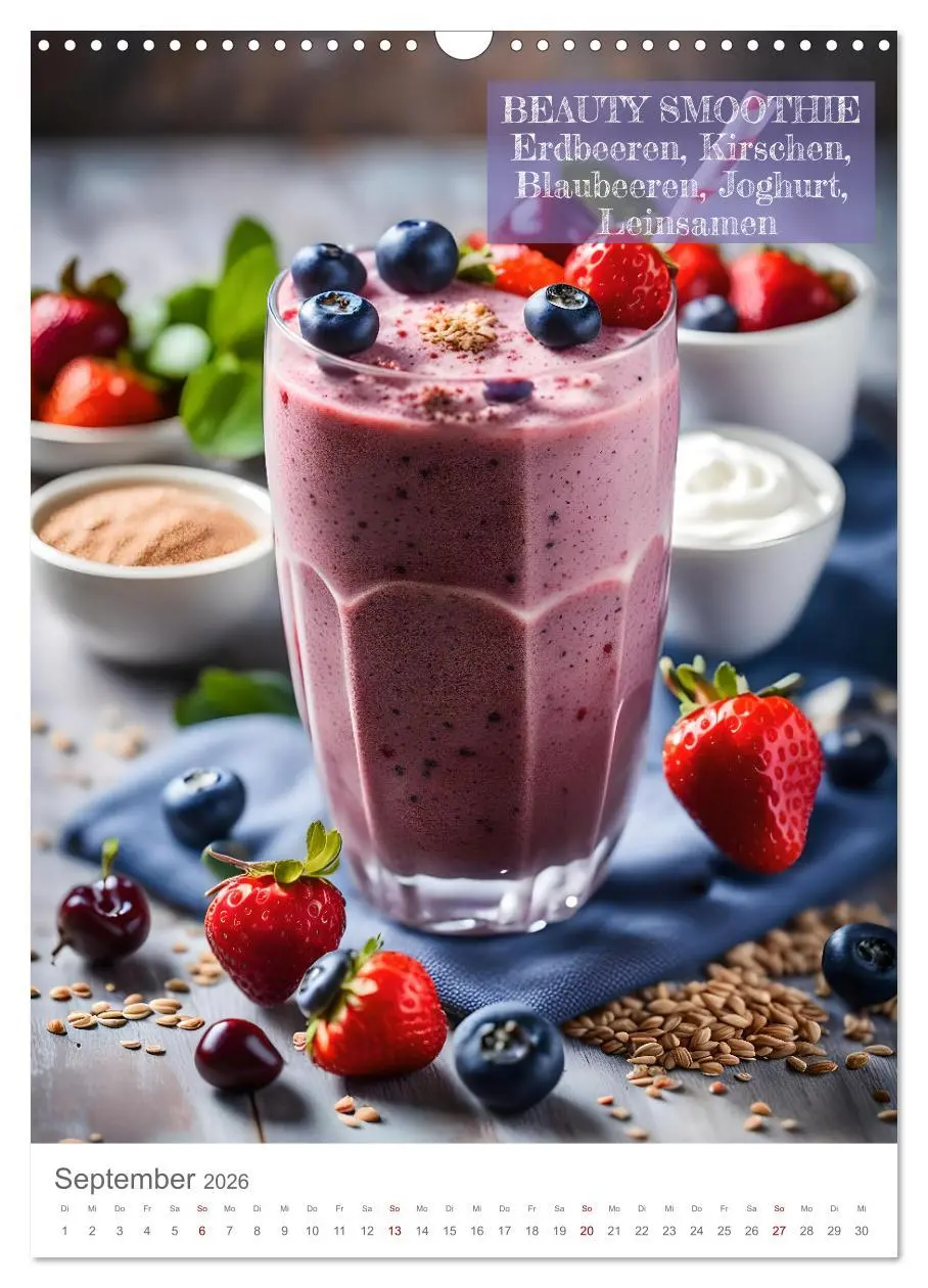 Bild: 9783516254778 | Vitamine im Glas - Gesunde Smoothie Kreationen (Wandkalender 2026...