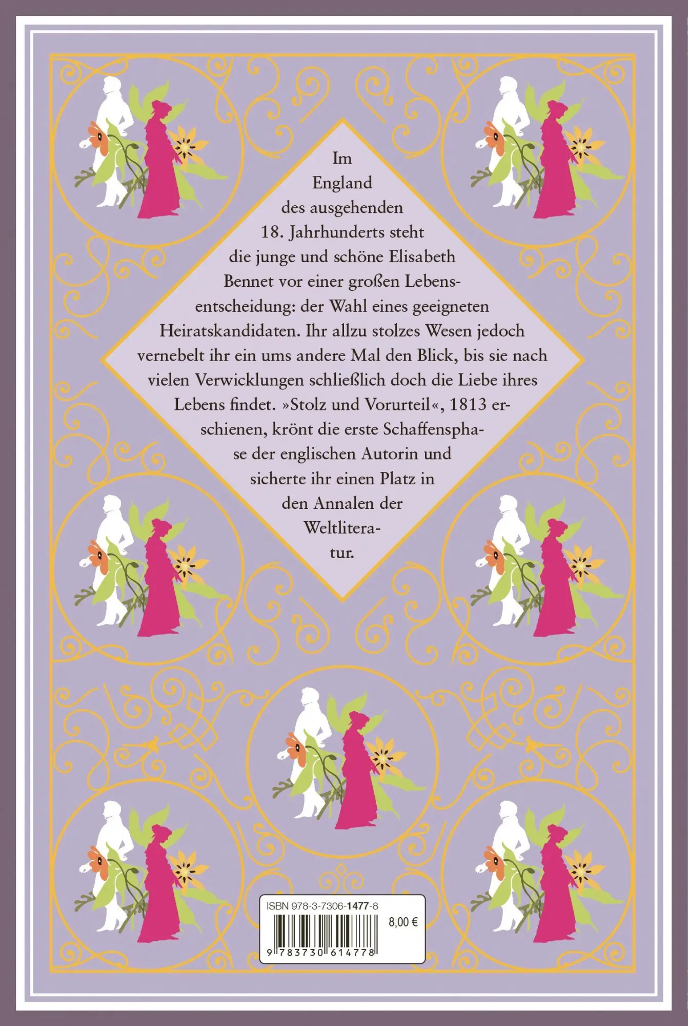 Bild: 9783730614778 | Jane Austen, Stolz und Vorurteil. Schmuckausgabe mit Goldprägung