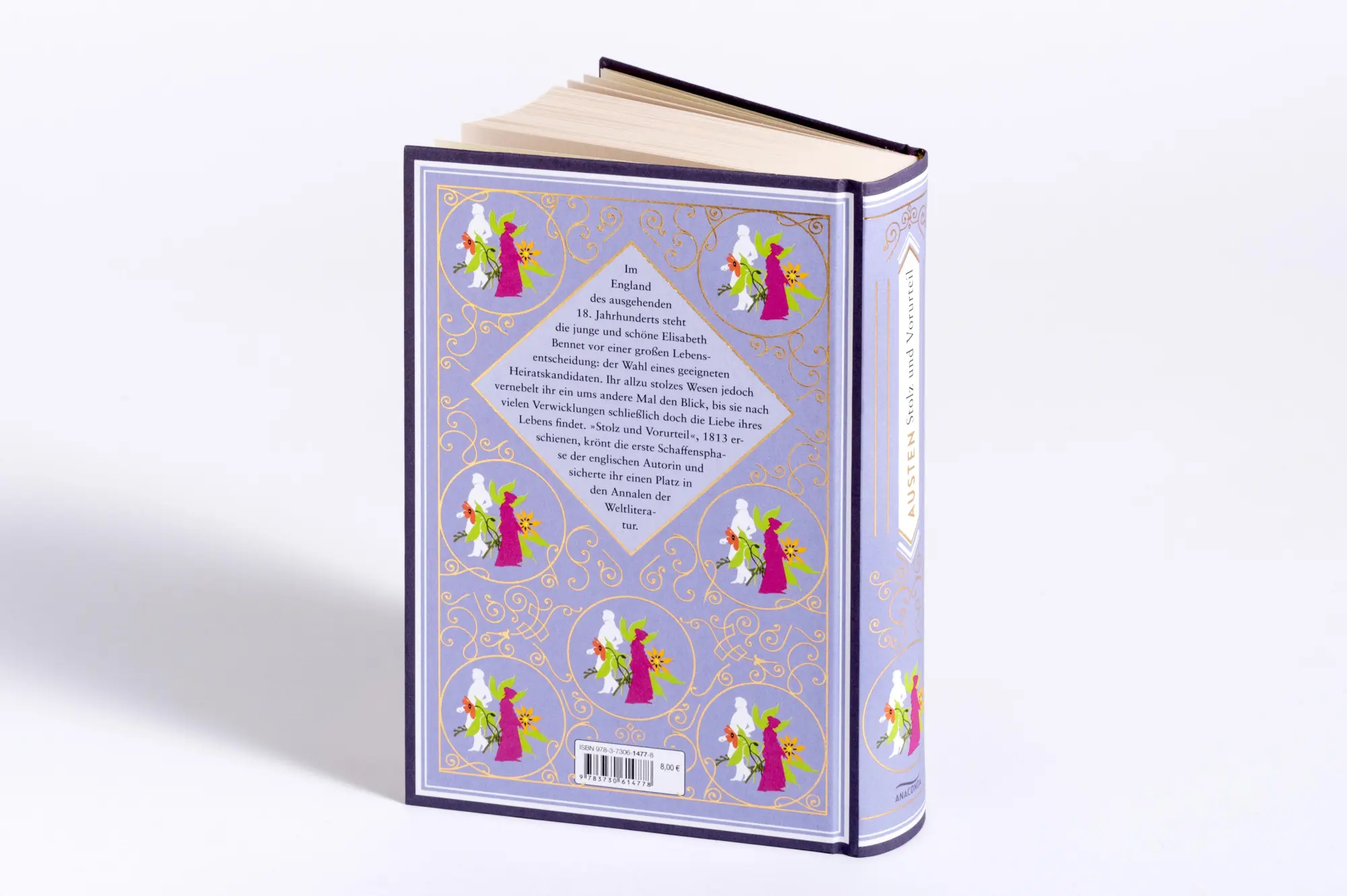 Bild: 9783730614778 | Jane Austen, Stolz und Vorurteil. Schmuckausgabe mit Goldprägung