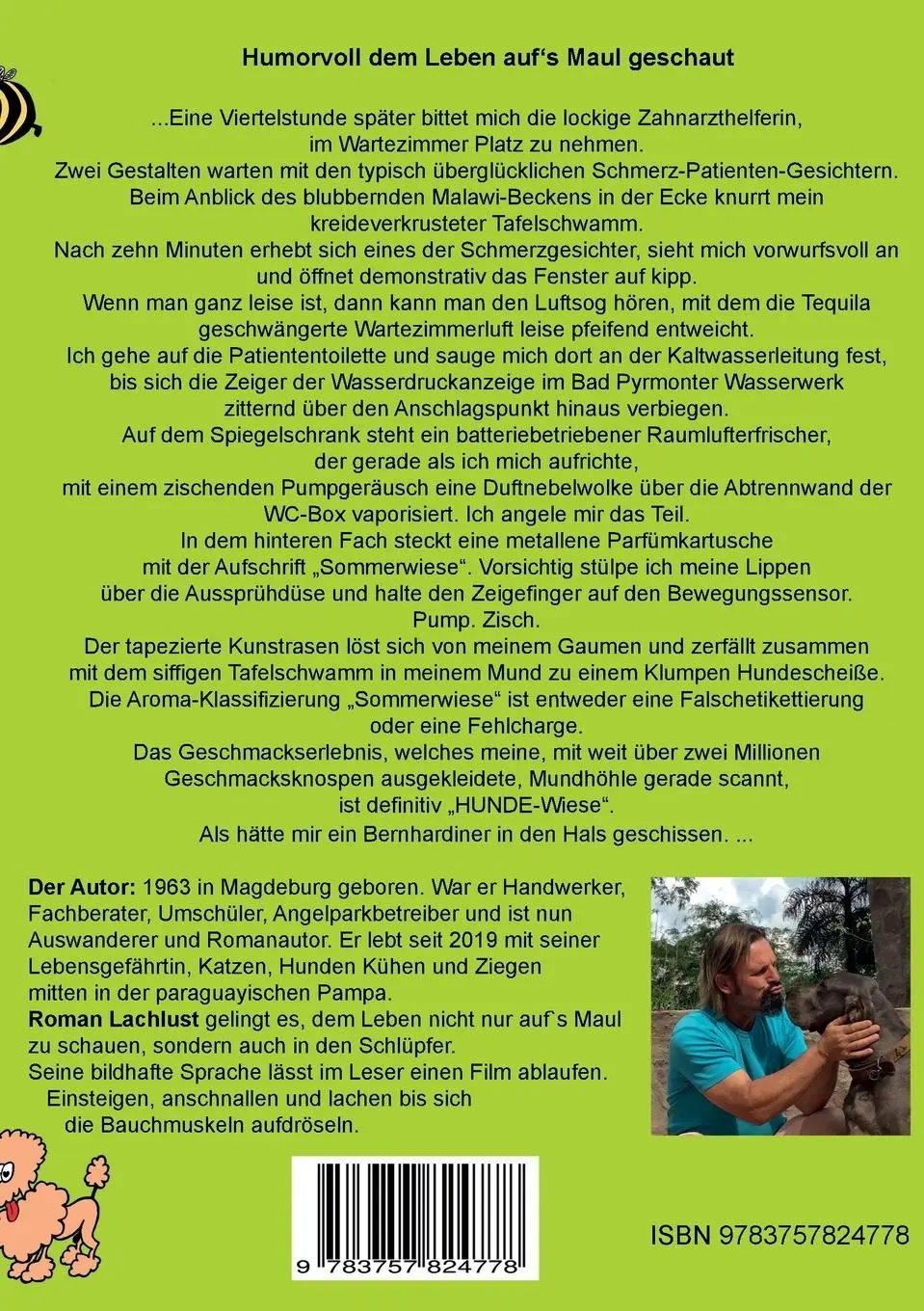 Rückseite: 9783757824778 | Wissensdurstler | Die turbulente Umschüler-Komödie | Roman Lachlust