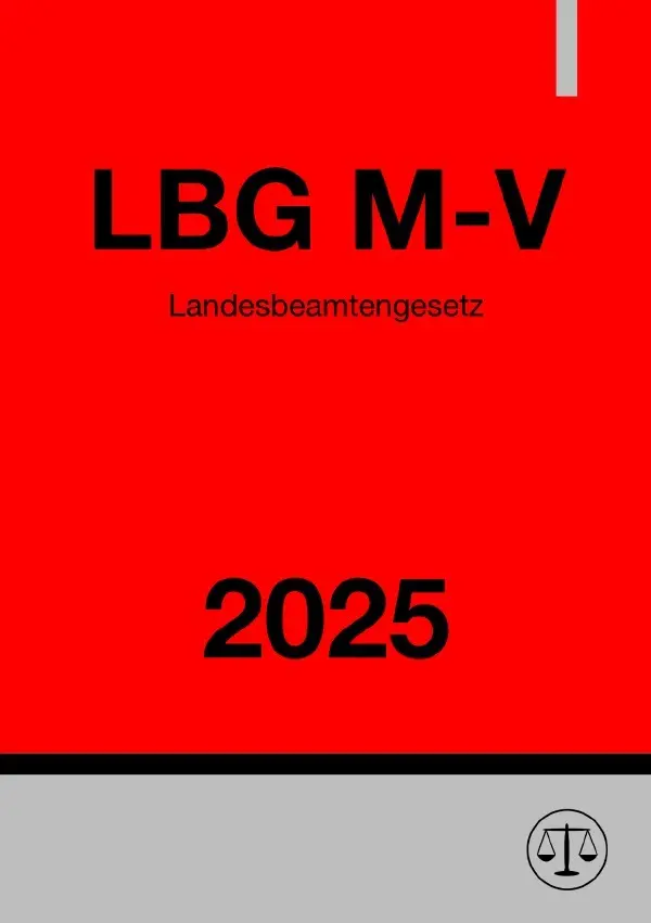 Cover: 9783819054778 | Landesbeamtengesetz - LBG M-V 2025 | Ronny Studier | Taschenbuch