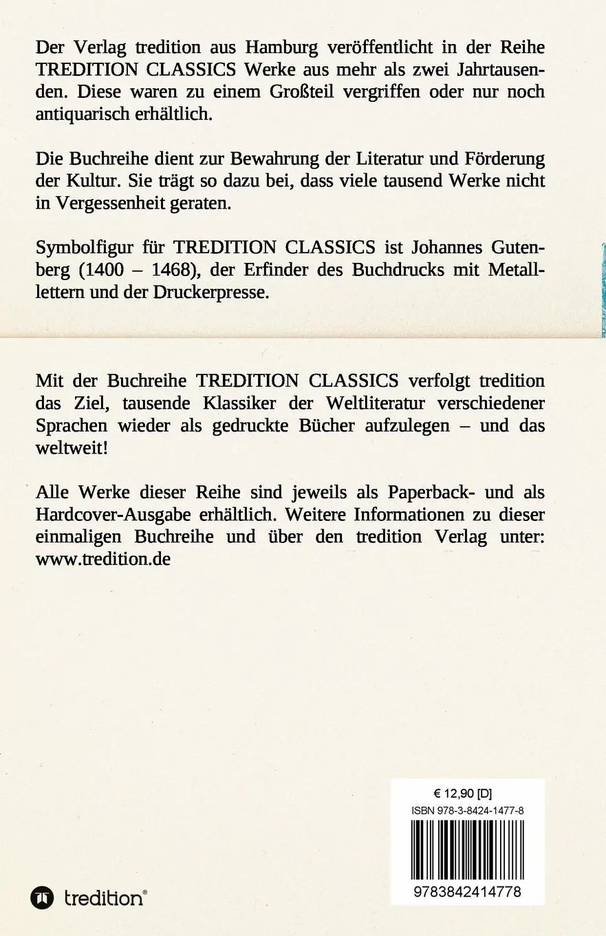 Rückseite: 9783842414778 | Schelmuffsky | Christian Reuter | Taschenbuch | Paperback | 136 S.