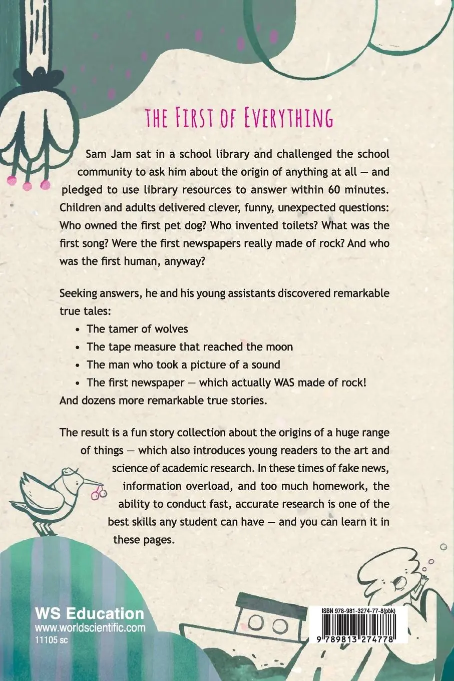 Rückseite: 9789813274778 | FIRST OF EVERYTHING, THE | Nury Vittachi &amp; Step Cheung | Taschenbuch