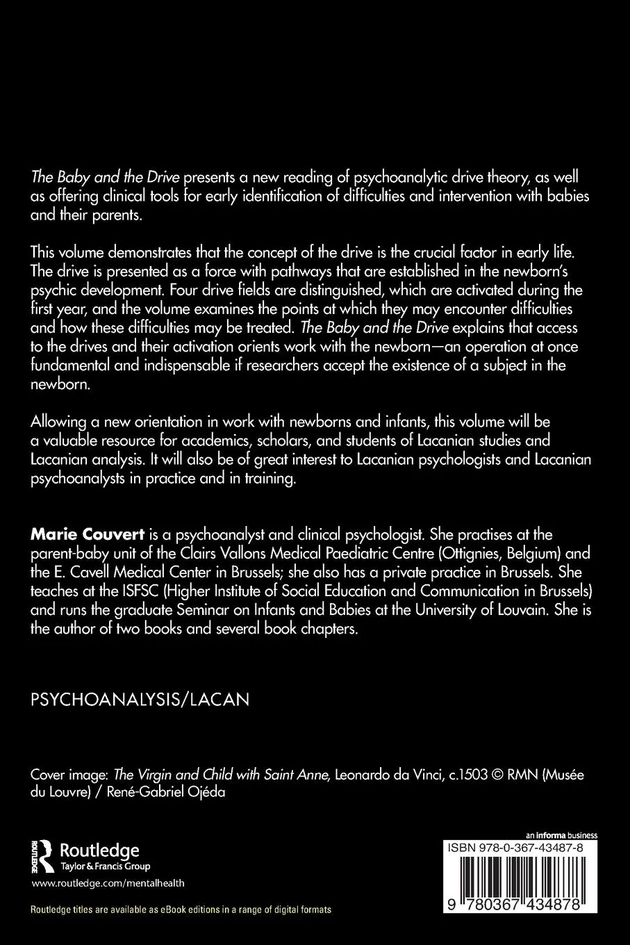 Rückseite: 9780367434878 | The Baby and the Drive | Lacanian Work with Newborns and Infants