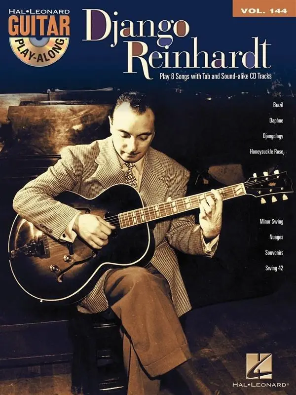 Cover: 9781458414878 | Django Reinhardt Guitar Play-Along Volume 144 - Book/Online Audio