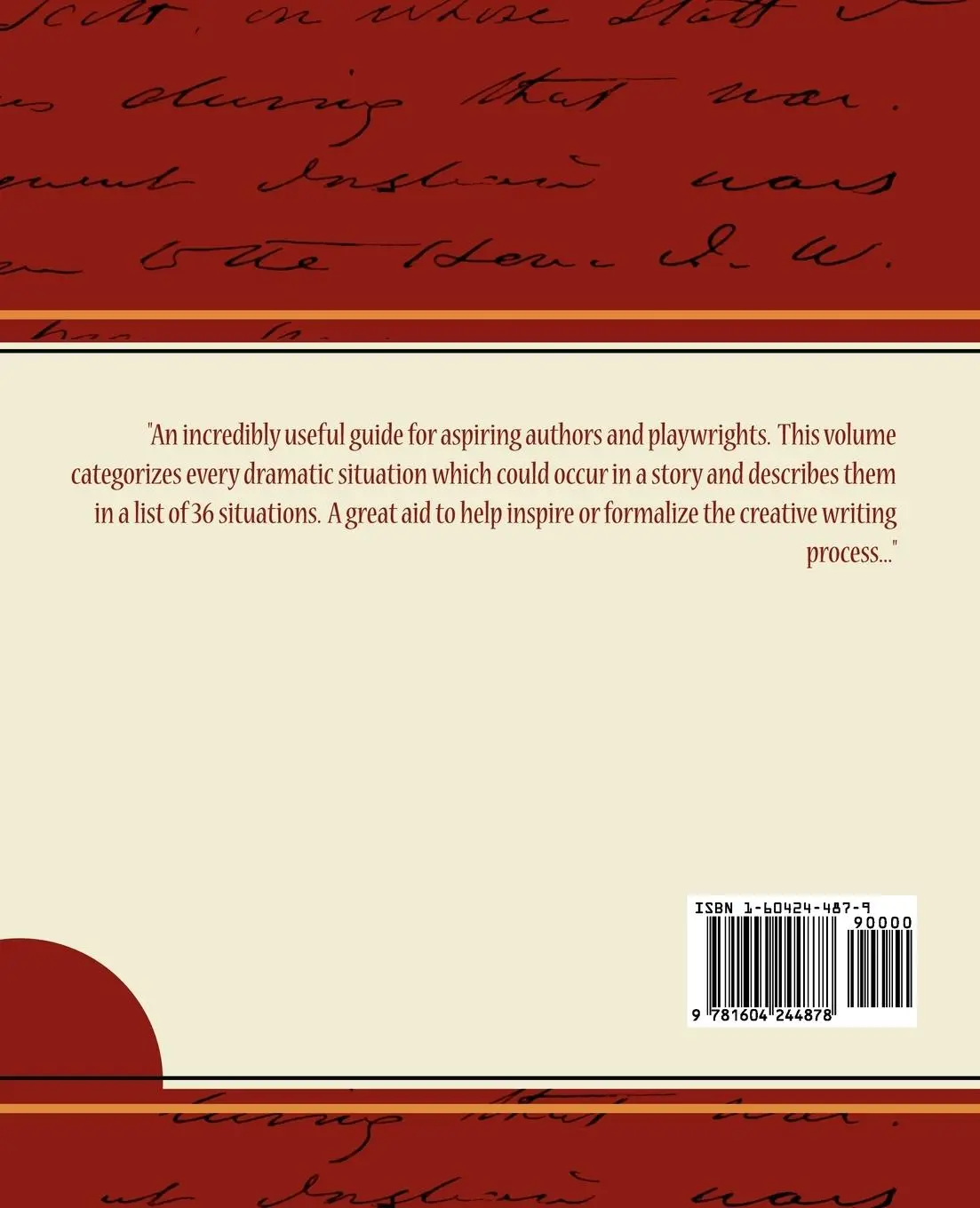 Rückseite: 9781604244878 | 36 Dramatic Situations - Georges Polti | Polti Georges Polti (u. a.)