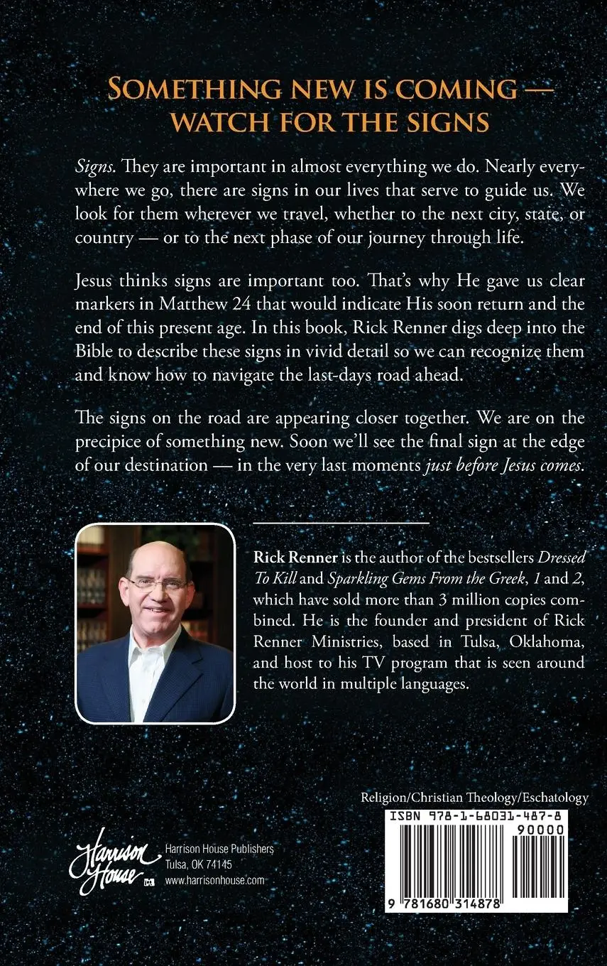 Rückseite: 9781680314878 | Signs You'll See Just Before Jesus Comes | Rick Renner | Buch | 2018