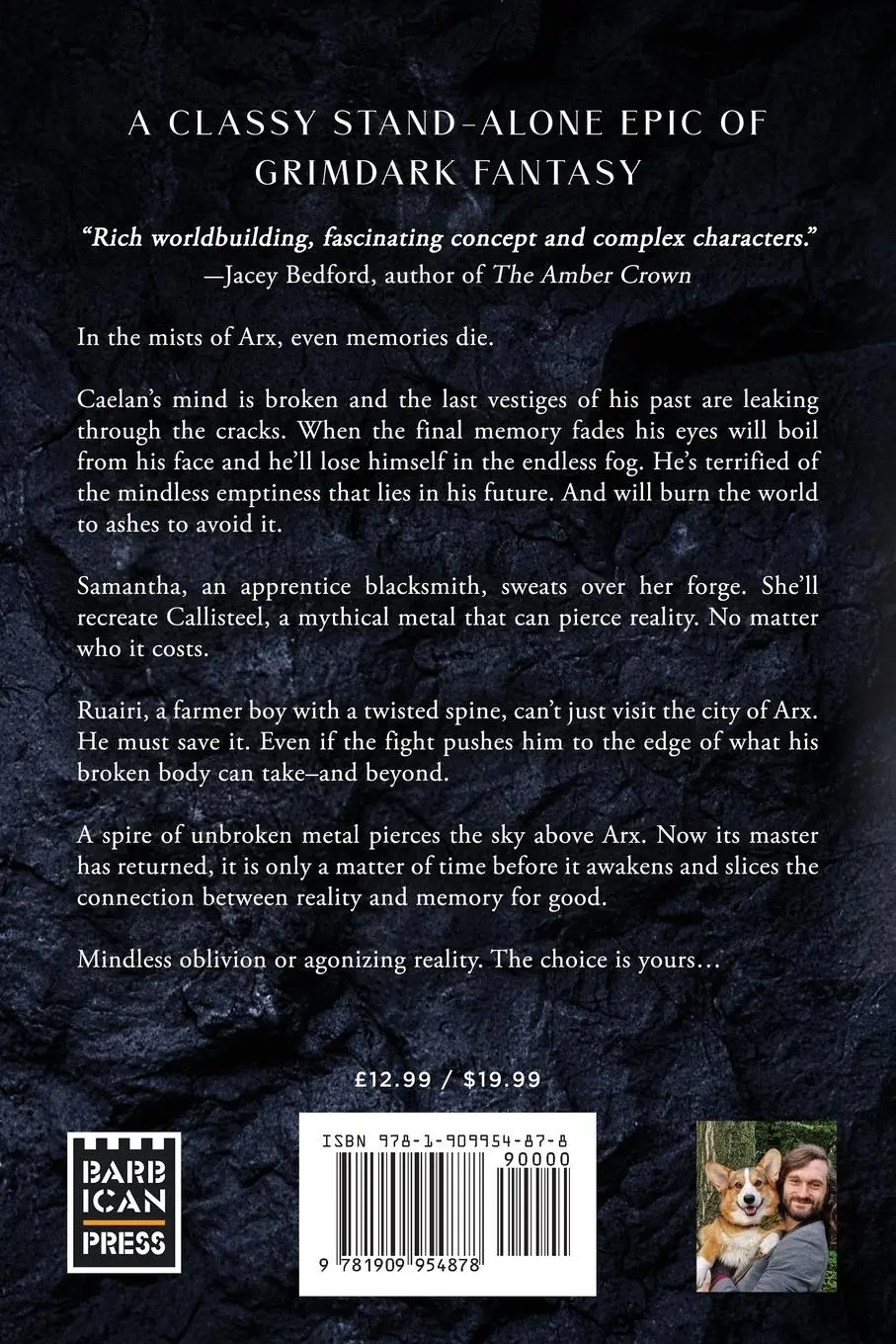 Rückseite: 9781909954878 | Arx | City of Broken Minds | Edmund Hurst | Taschenbuch | Englisch
