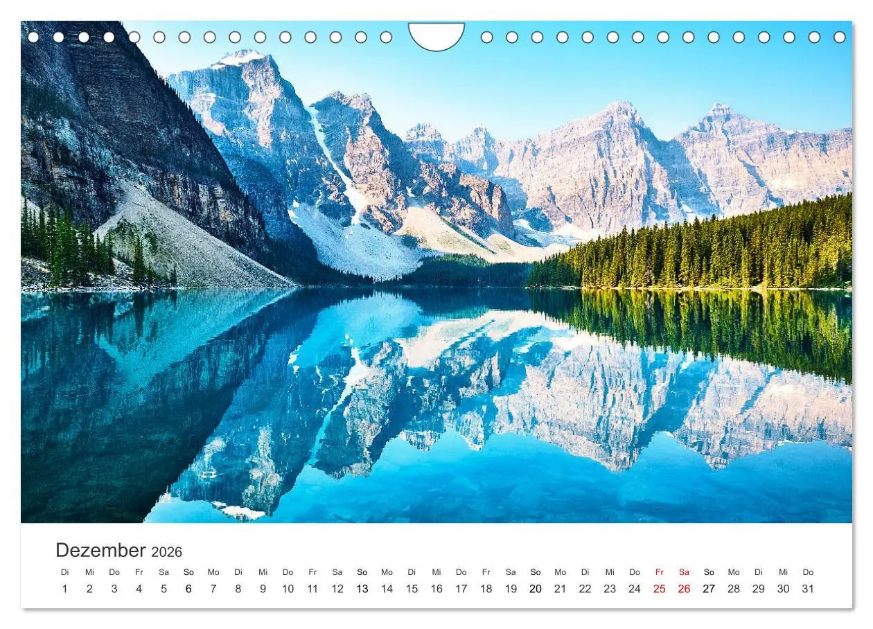 Bild: 9783457914878 | Kanadas Wunder (Wandkalender 2026 DIN A4 quer), CALVENDO...
