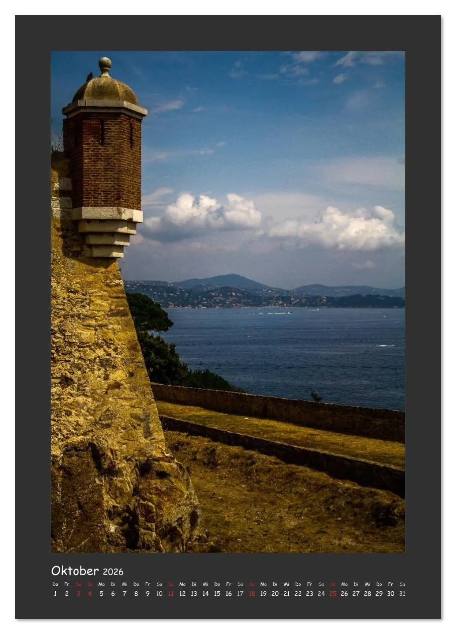Bild: 9783516484878 | Saint Tropez (Wandkalender 2026 DIN A4 hoch), CALVENDO Monatskalender