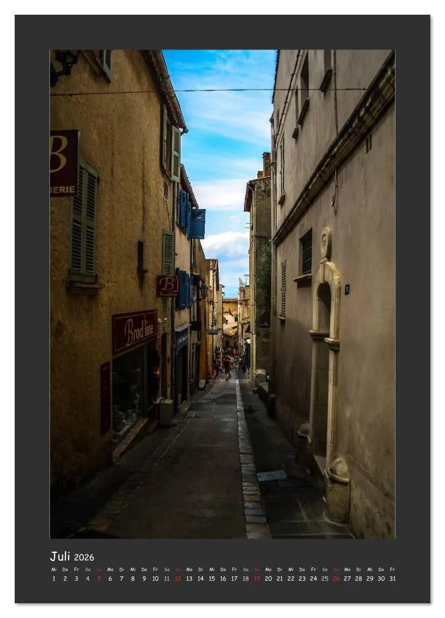 Bild: 9783516484878 | Saint Tropez (Wandkalender 2026 DIN A4 hoch), CALVENDO Monatskalender