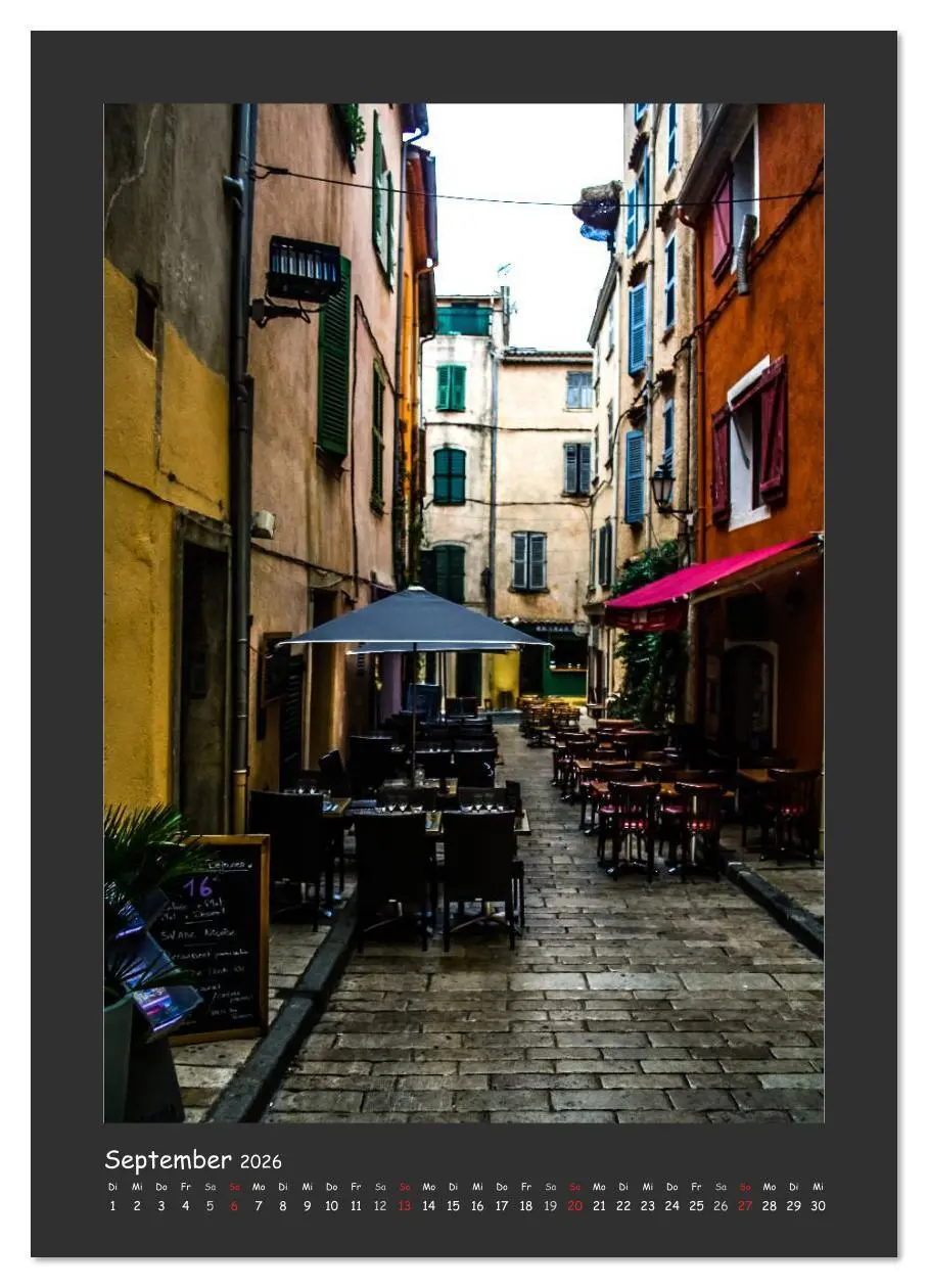 Bild: 9783516484878 | Saint Tropez (Wandkalender 2026 DIN A4 hoch), CALVENDO Monatskalender