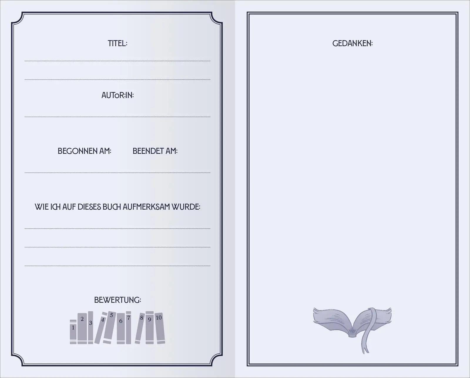 Bild: 4014489134978 | Mein Büchertagebuch | Buch | Hardcover mit Folienprägung | 128 S.