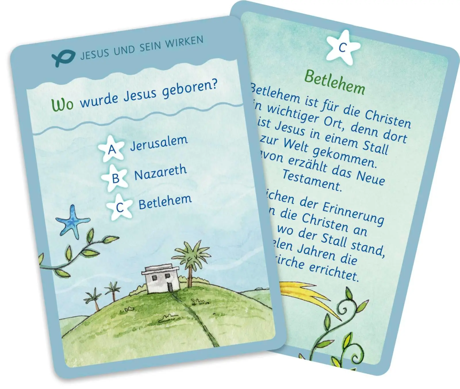 Bild: 4260308344978 | Der Wunschfisch. 50 x Spiel- und Rätselspaß zur Erstkommunion | Verlag