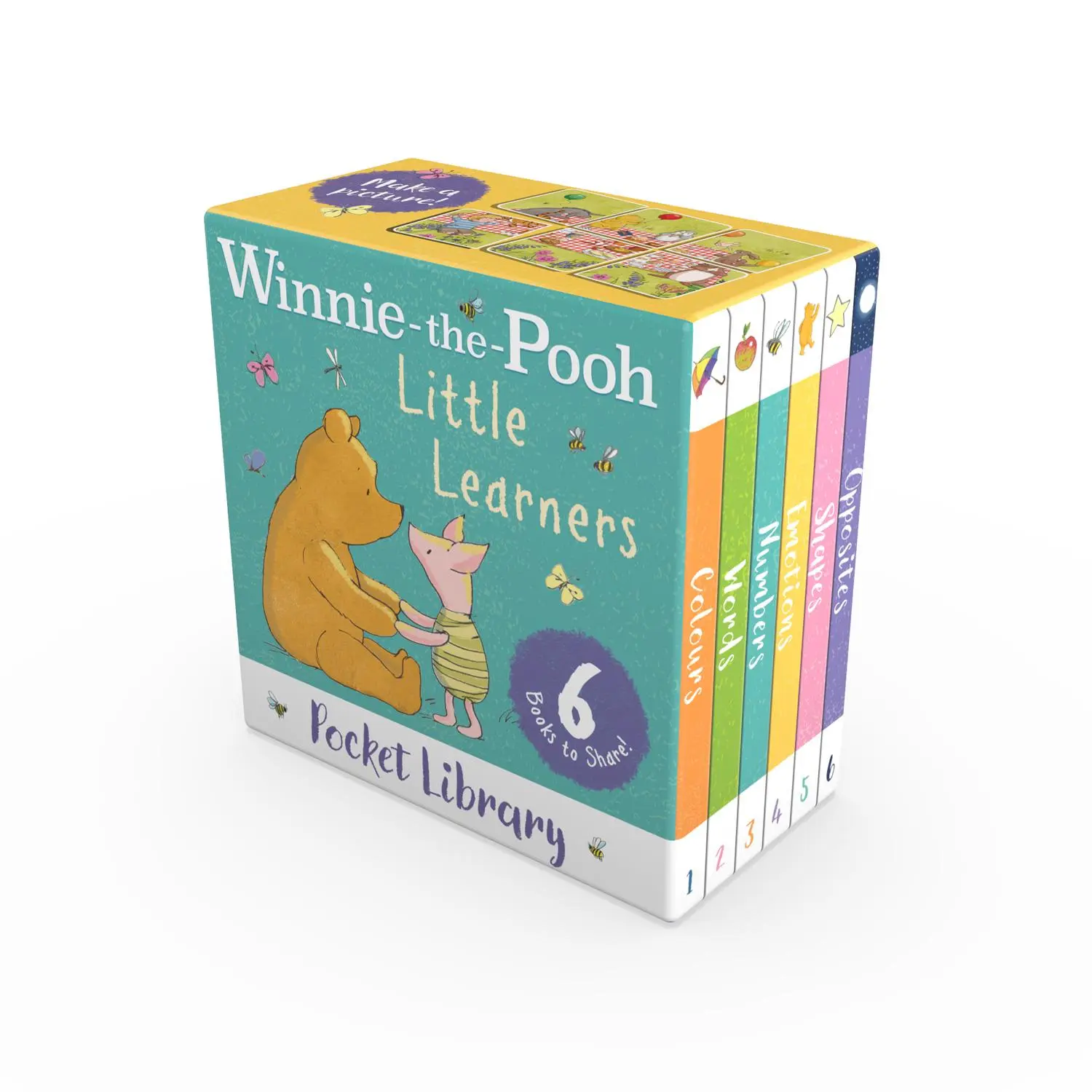 Cover: 9780008594978 | Winnie-the-Pooh Little Learners Pocket Library | Winnie-The-Pooh