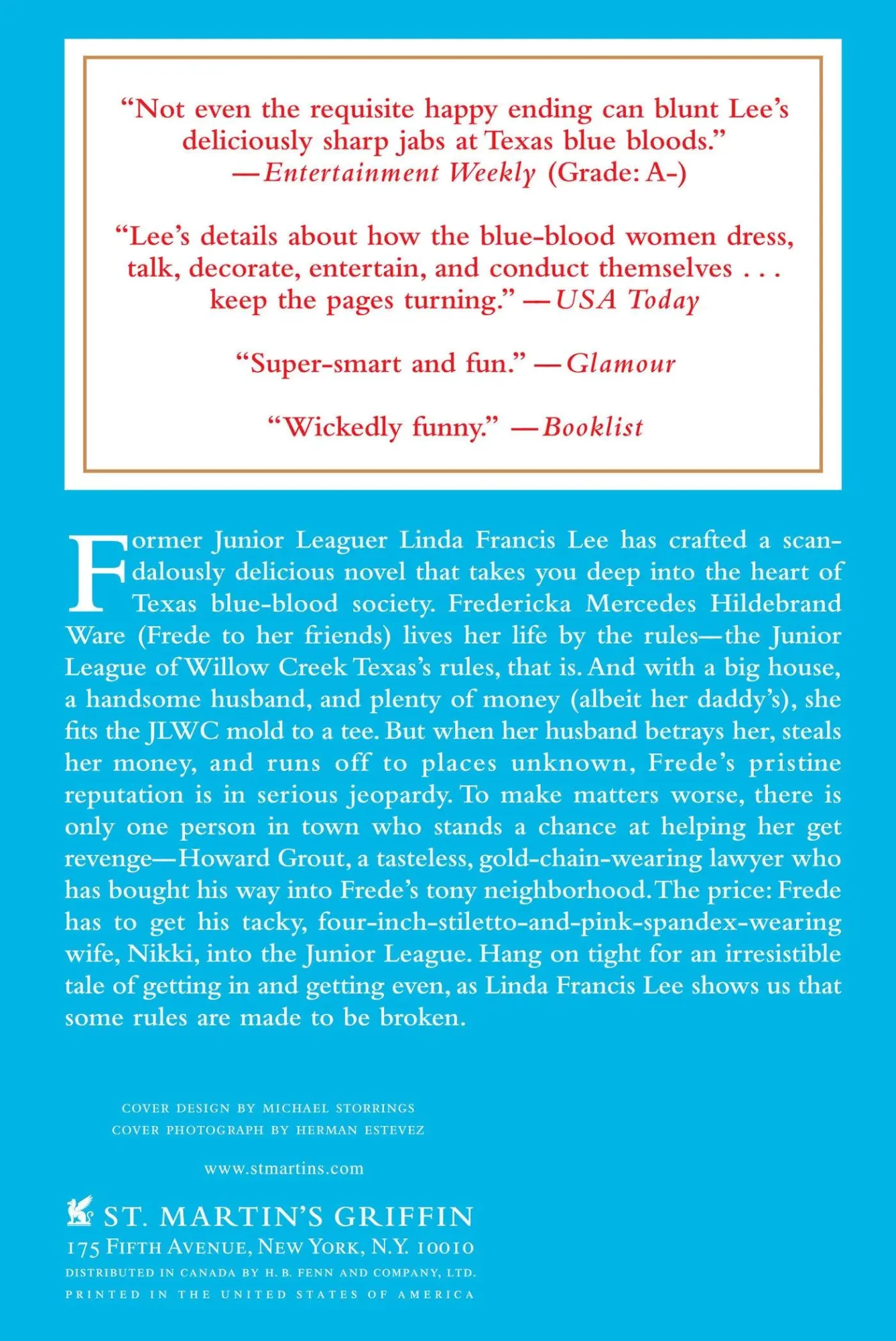 Rückseite: 9780312354978 | The Devil in the Junior League | Linda Francis Lee | Taschenbuch