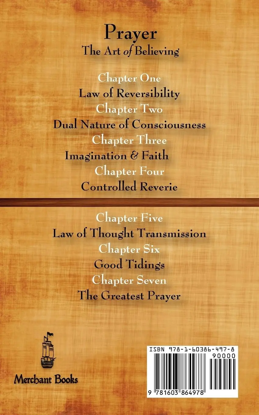 Rückseite: 9781603864978 | Prayer | The Art of Believing | Neville Goddard | Taschenbuch | 2012