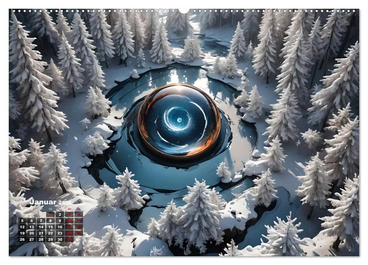 Bild: 9783457384978 | Portale in fremde Welten - Mystische Pforten (Wandkalender 2026 DIN...