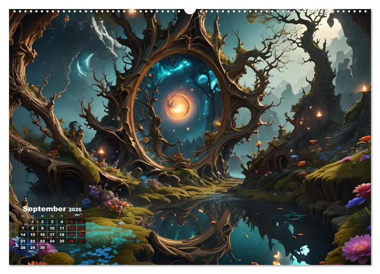 Bild: 9783457384978 | Portale in fremde Welten - Mystische Pforten (Wandkalender 2026 DIN...