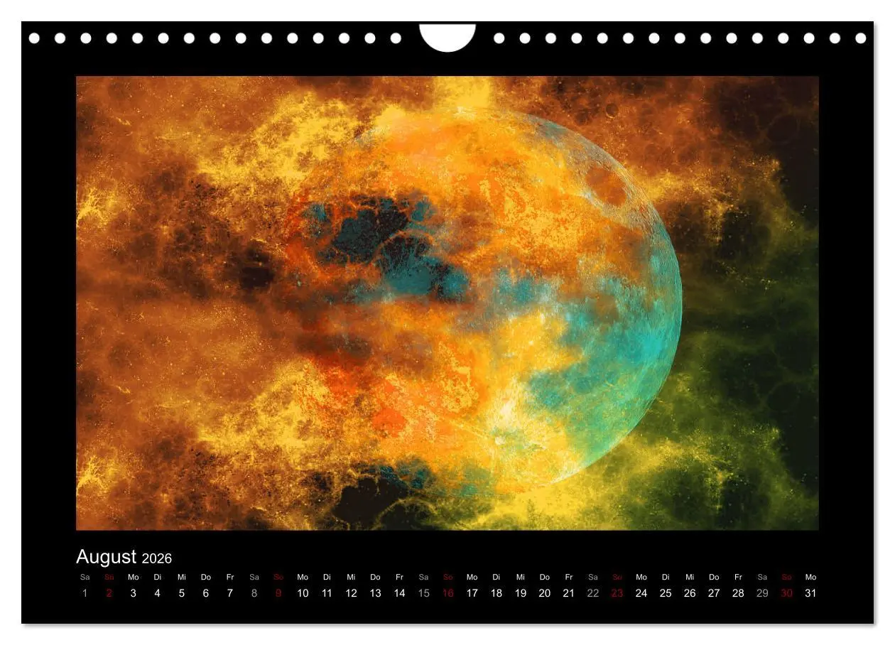Bild: 9783457834978 | Magisches Universum (Wandkalender 2026 DIN A4 quer), CALVENDO...