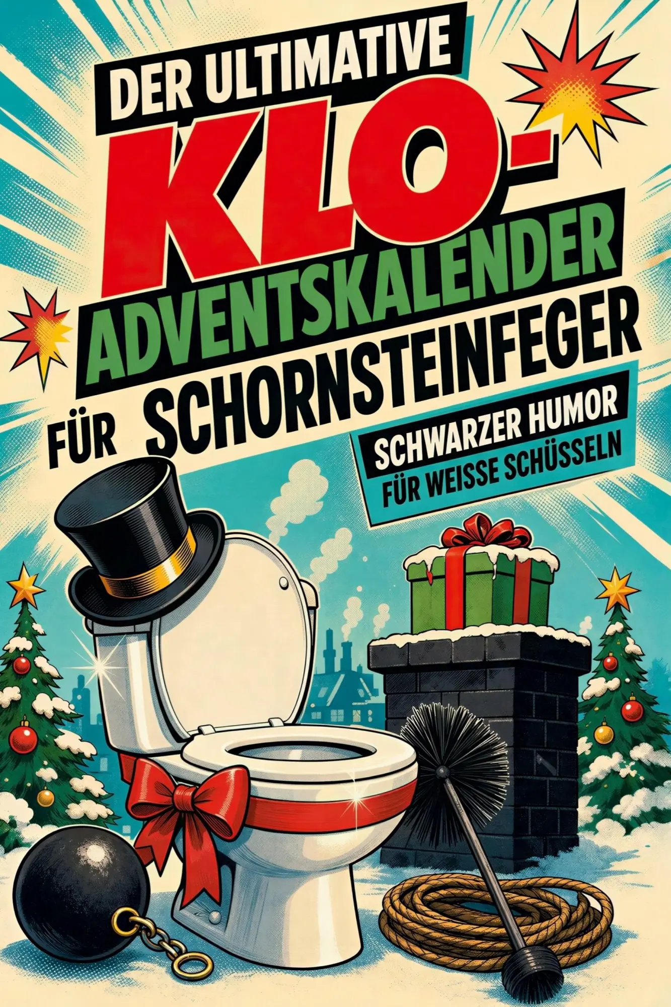Cover: 9783696114978 | Der ultimative Klo-Adventskalender für Schornsteinfeger | Lucy Fuchs
