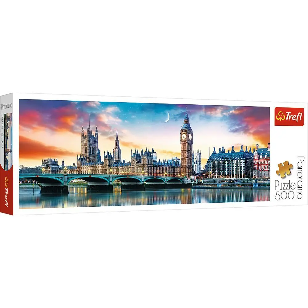 Cover: 5900511295078 | Puzzles - "500 Panorama" - Big Ben und Palast of Westminster, London
