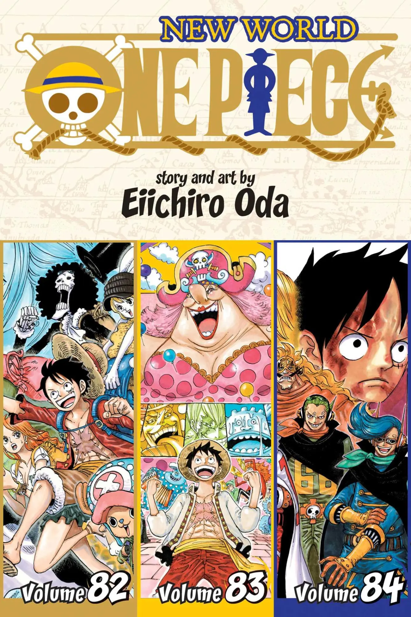 Cover: 9781974705078 | One Piece (Omnibus Edition), Vol. 28 | Includes Vols. 82, 83 &amp; 84