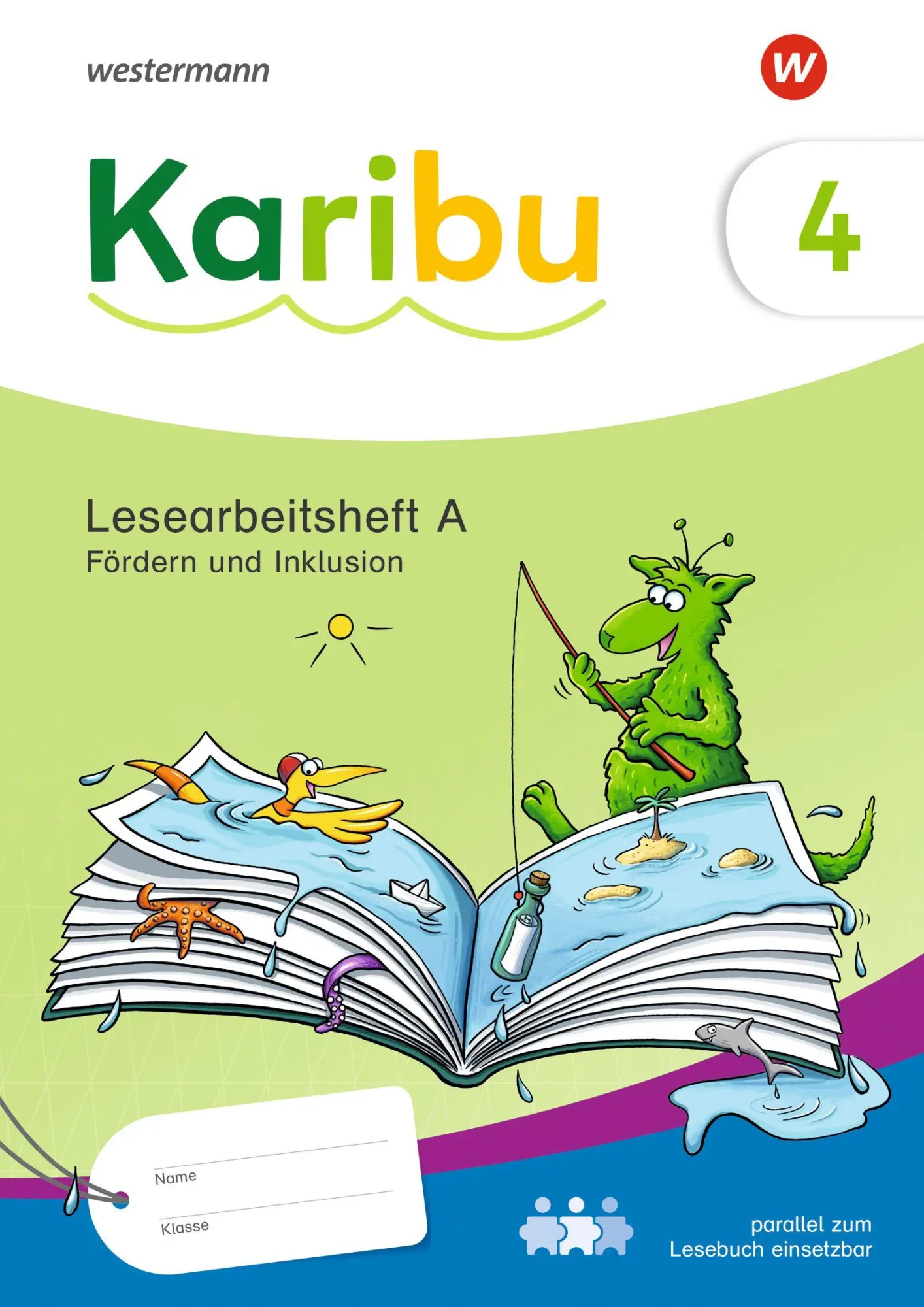 Cover: 9783141295078 | Karibu. Lesearbeitsheft Fördern und Inklusion 4 | Broschüre | 128 S.