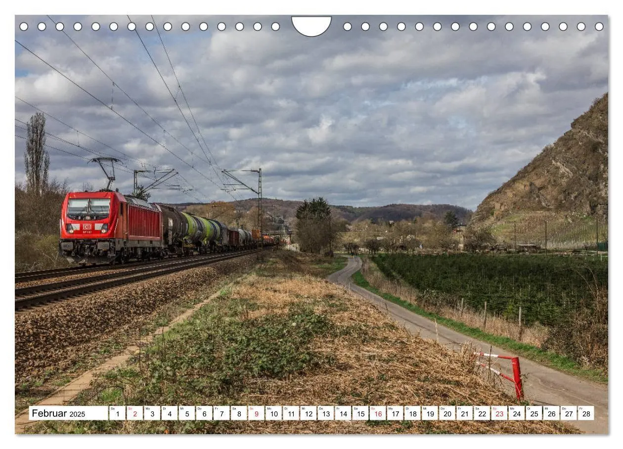 Bild: 9783435705078 | Eisenbahn an Rhein und Mosel 2025 (Wandkalender 2025 DIN A4 quer),...