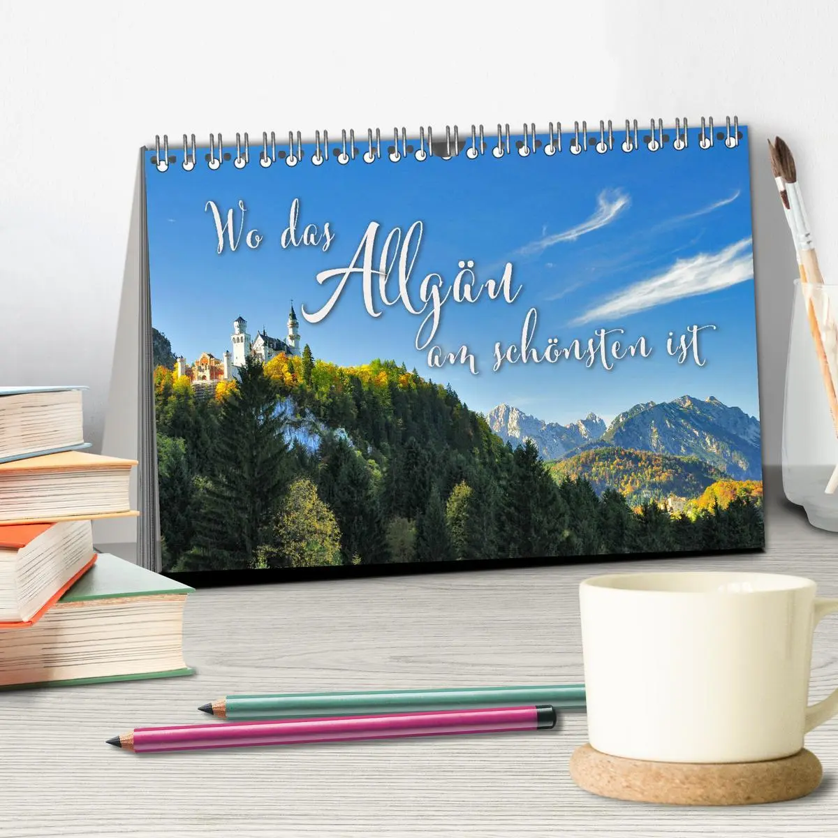 Bild: 9783457275078 | Wo das Allgäu am schönsten ist (Tischkalender 2026 DIN A5 quer),...