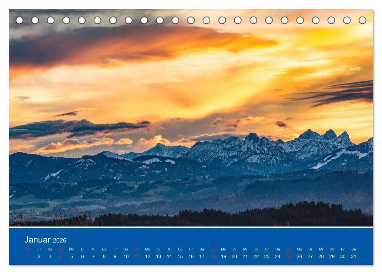 Bild: 9783457275078 | Wo das Allgäu am schönsten ist (Tischkalender 2026 DIN A5 quer),...