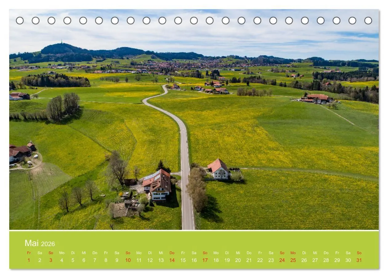 Bild: 9783457275078 | Wo das Allgäu am schönsten ist (Tischkalender 2026 DIN A5 quer),...