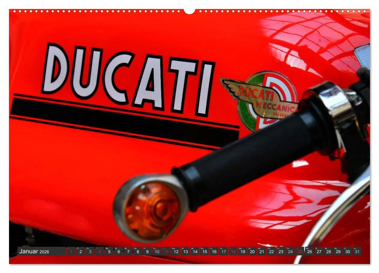Bild: 9783516125078 | Ducati 900 SS (hochwertiger Premium Wandkalender 2026 DIN A2 quer),...