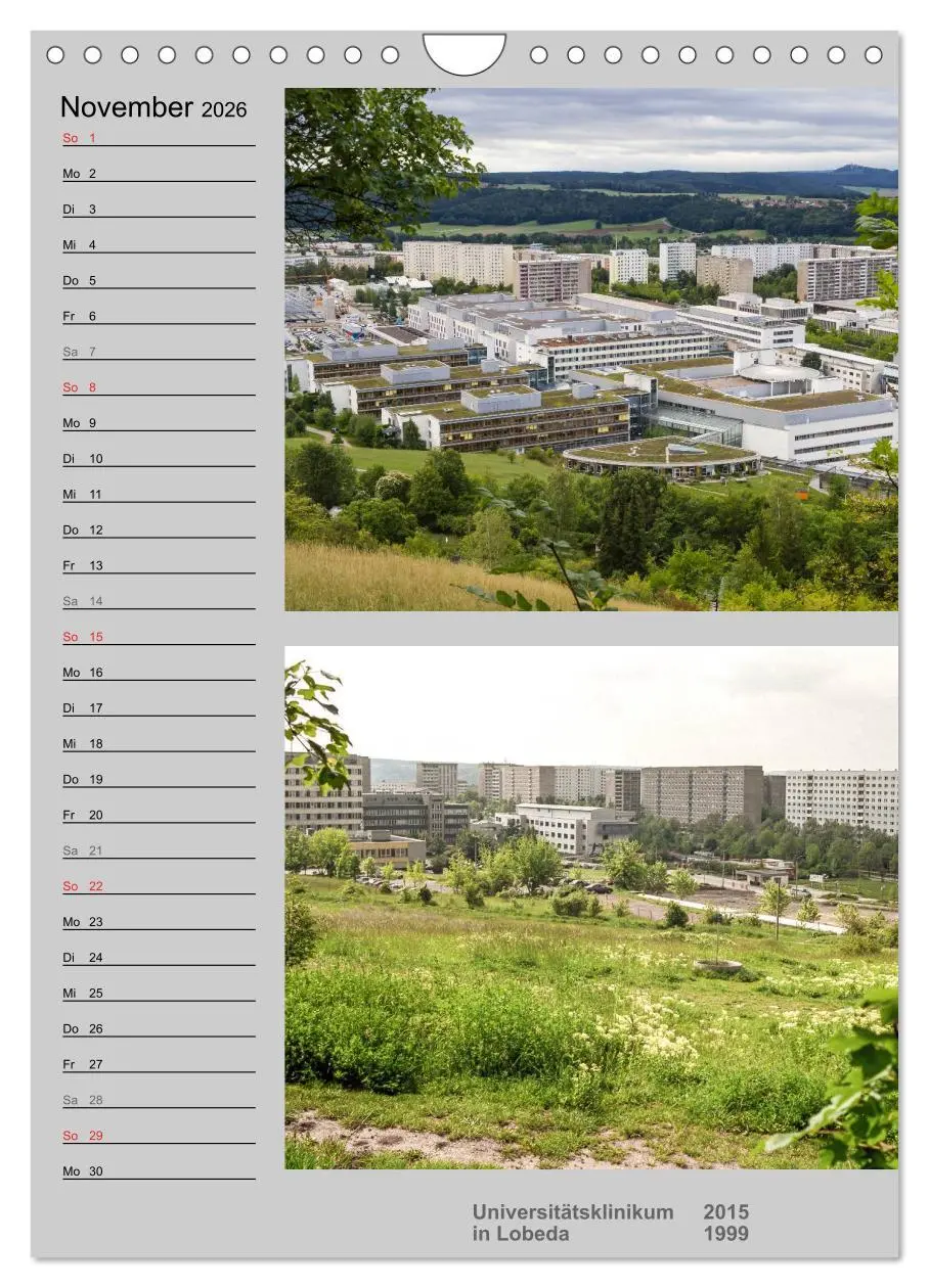 Bild: 9783516435078 | Jena im Wandel (Wandkalender 2026 DIN A4 hoch), CALVENDO...