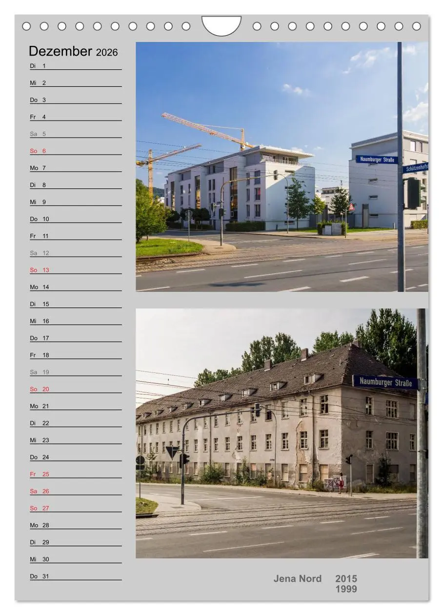 Bild: 9783516435078 | Jena im Wandel (Wandkalender 2026 DIN A4 hoch), CALVENDO...