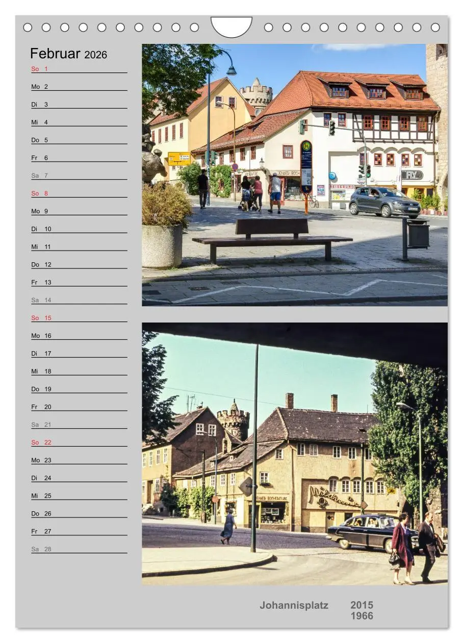 Bild: 9783516435078 | Jena im Wandel (Wandkalender 2026 DIN A4 hoch), CALVENDO...