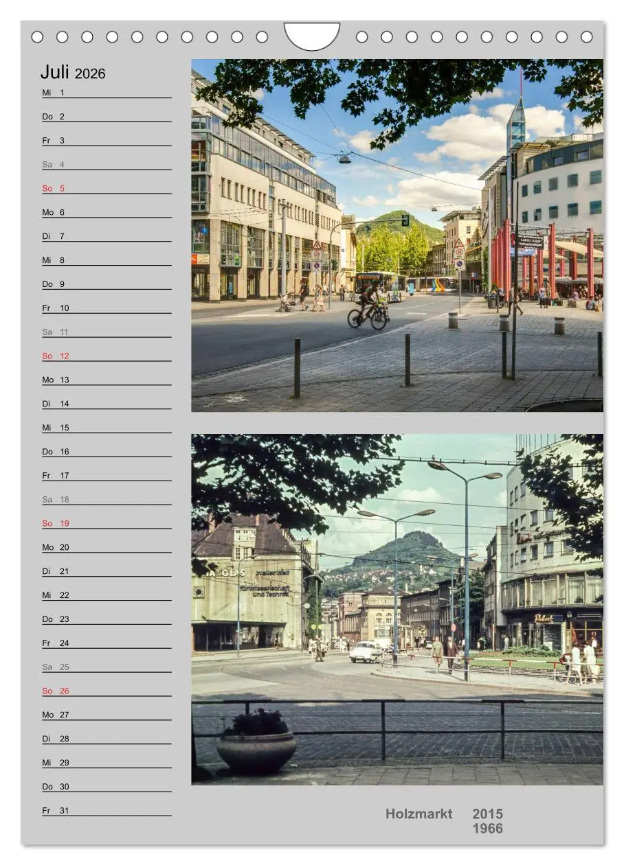 Bild: 9783516435078 | Jena im Wandel (Wandkalender 2026 DIN A4 hoch), CALVENDO...