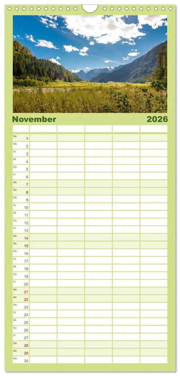 Bild: 9783516505078 | Familienplaner 2026 - British Columbia - Faszination Kanada mit 5...