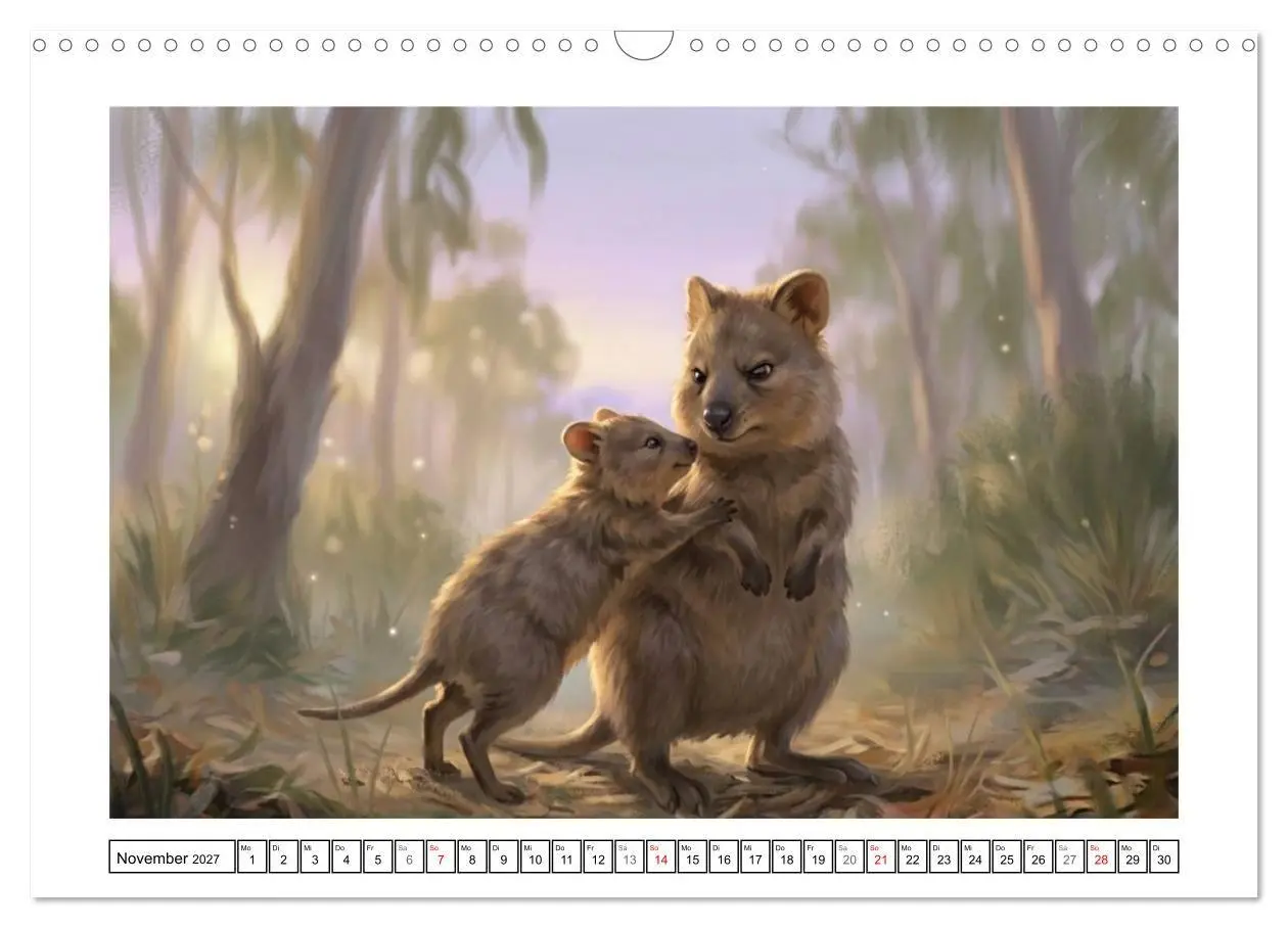 Bild: 9783516815078 | Quokkas - Glückliche Momente im australischen Busch (Wandkalender...
