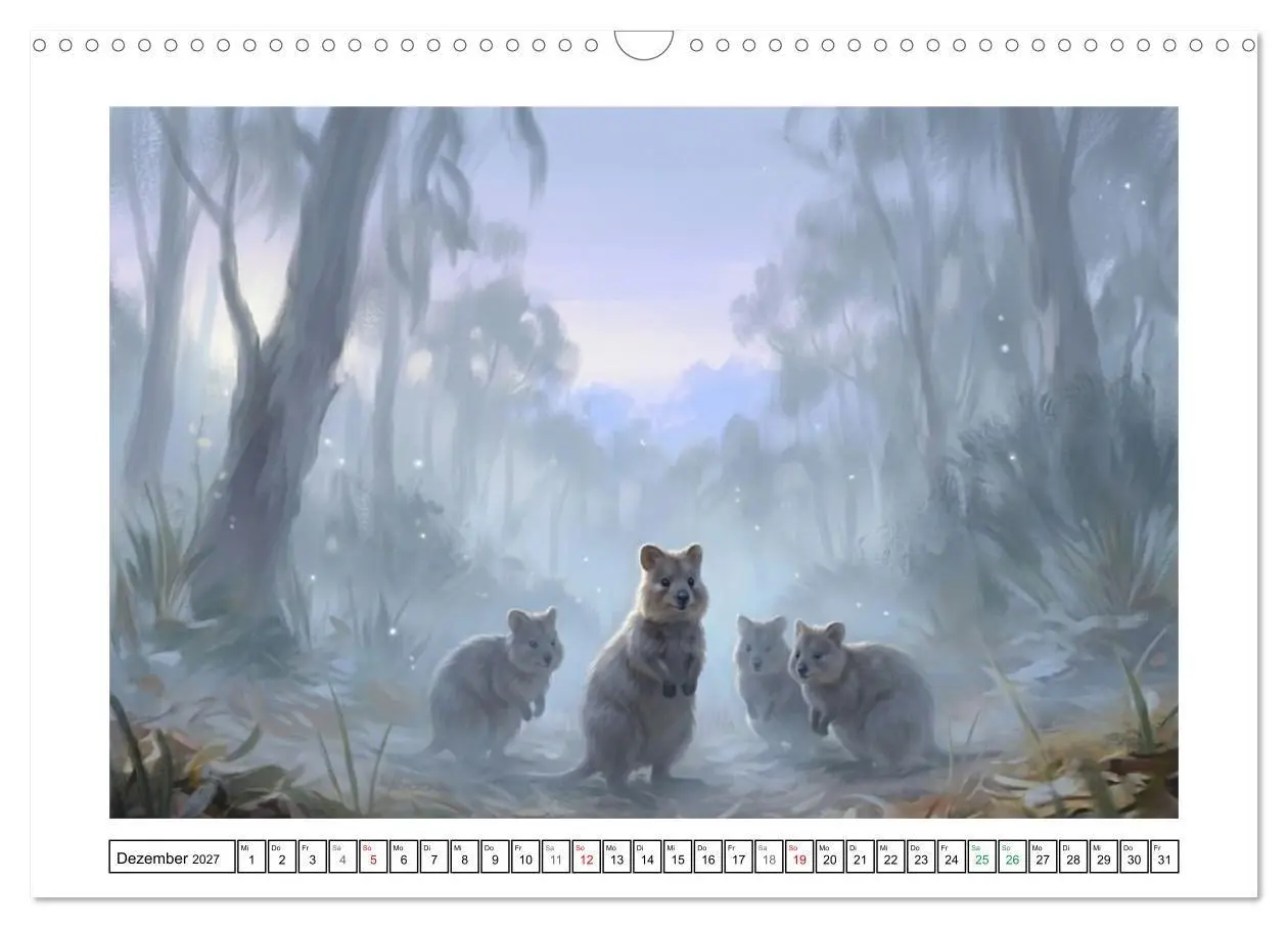 Bild: 9783516815078 | Quokkas - Glückliche Momente im australischen Busch (Wandkalender...