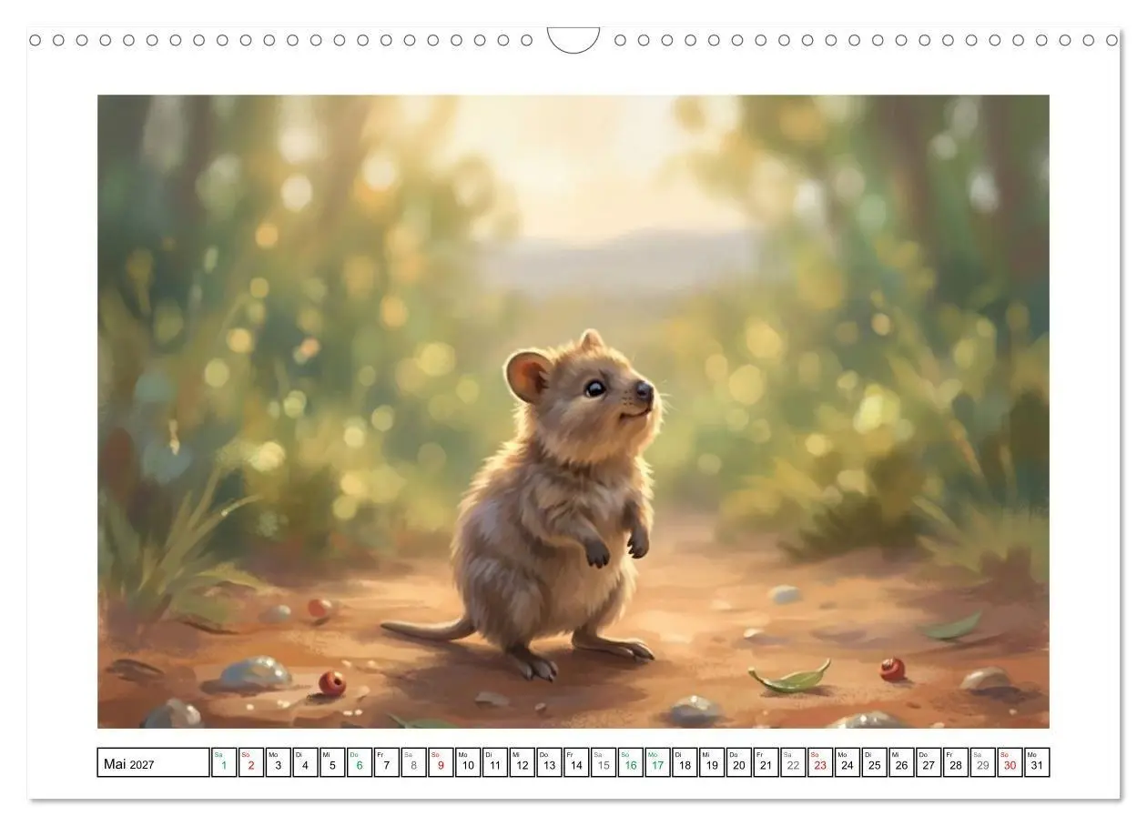 Bild: 9783516815078 | Quokkas - Glückliche Momente im australischen Busch (Wandkalender...