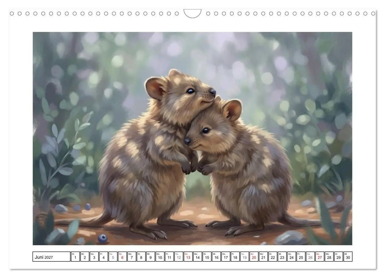 Bild: 9783516815078 | Quokkas - Glückliche Momente im australischen Busch (Wandkalender...