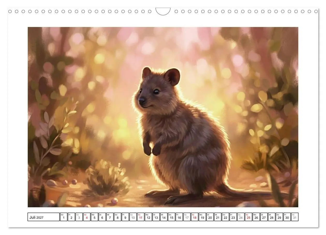 Bild: 9783516815078 | Quokkas - Glückliche Momente im australischen Busch (Wandkalender...