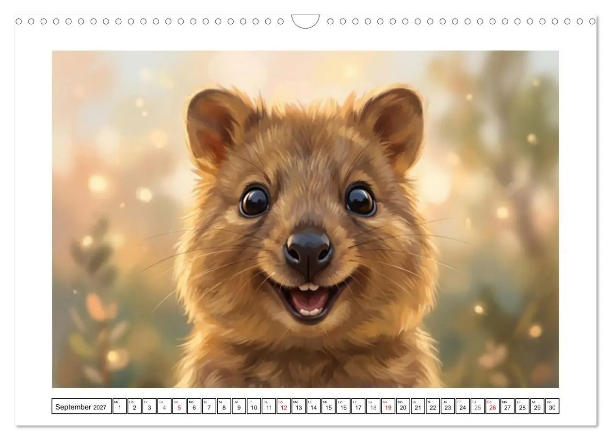 Bild: 9783516815078 | Quokkas - Glückliche Momente im australischen Busch (Wandkalender...