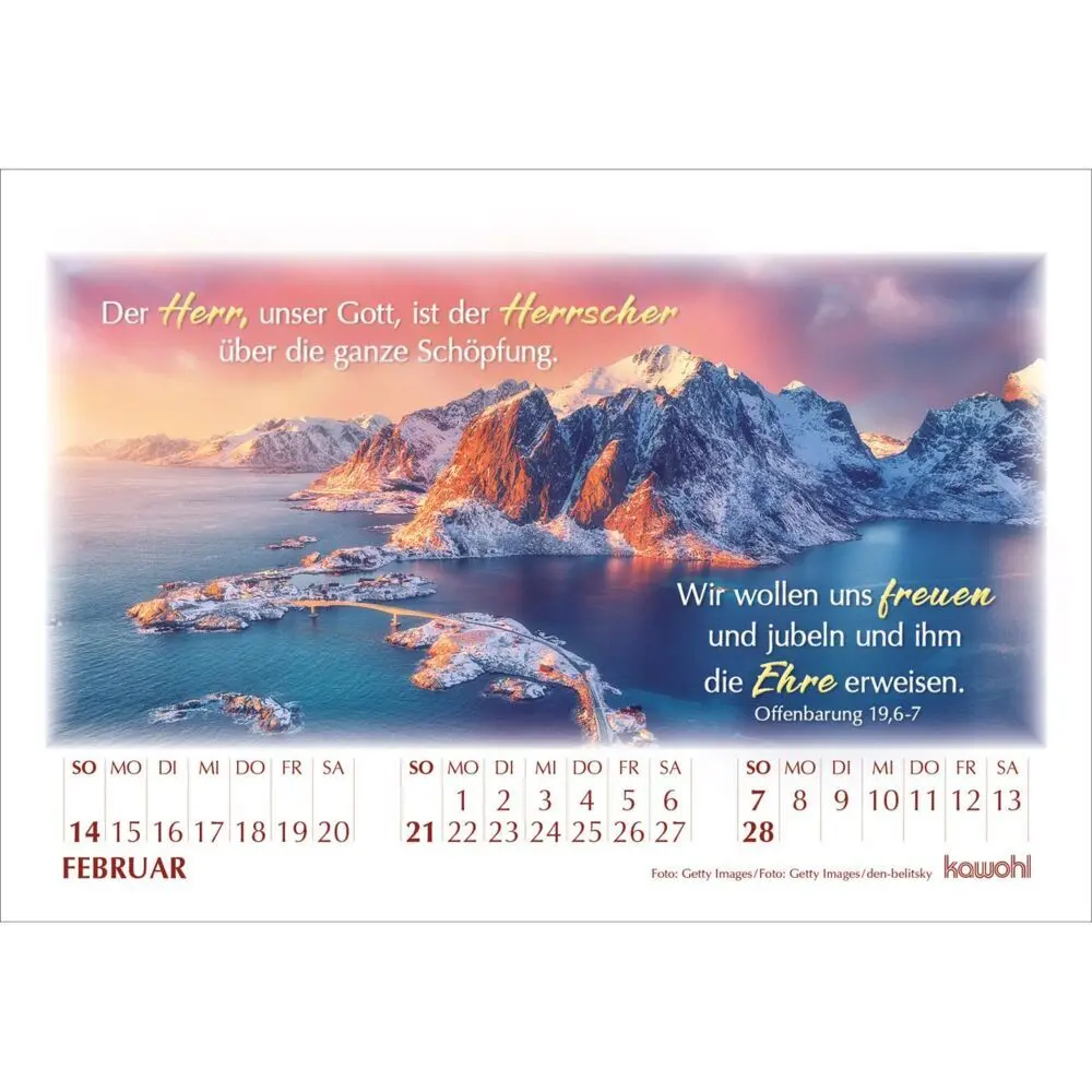 Bild: 9783754895078 | In seinem Licht 2027 | Kalender mit Stimmungsbildern und Bibelworten