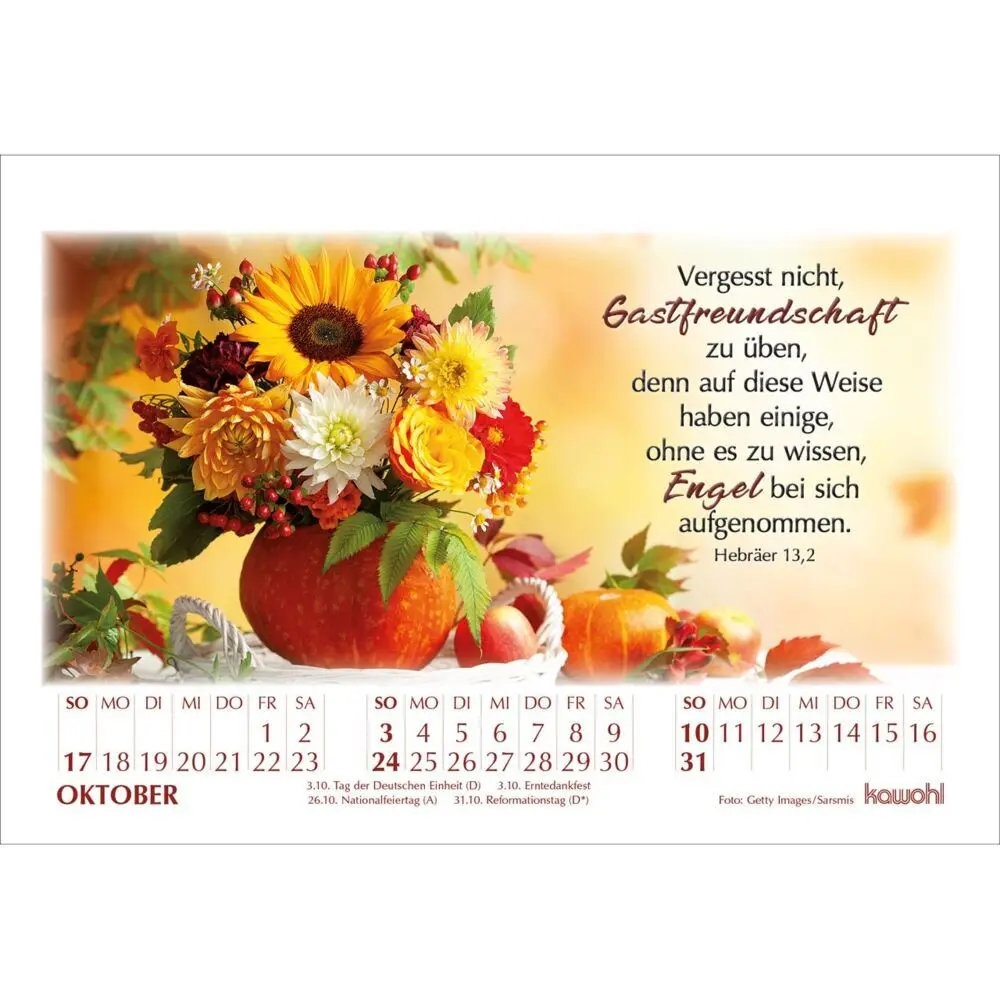 Bild: 9783754895078 | In seinem Licht 2027 | Kalender mit Stimmungsbildern und Bibelworten