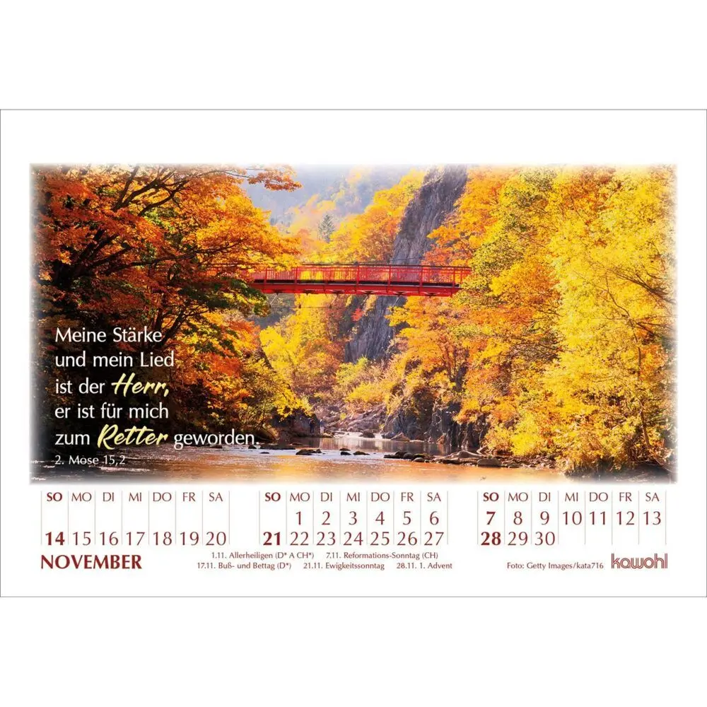Bild: 9783754895078 | In seinem Licht 2027 | Kalender mit Stimmungsbildern und Bibelworten