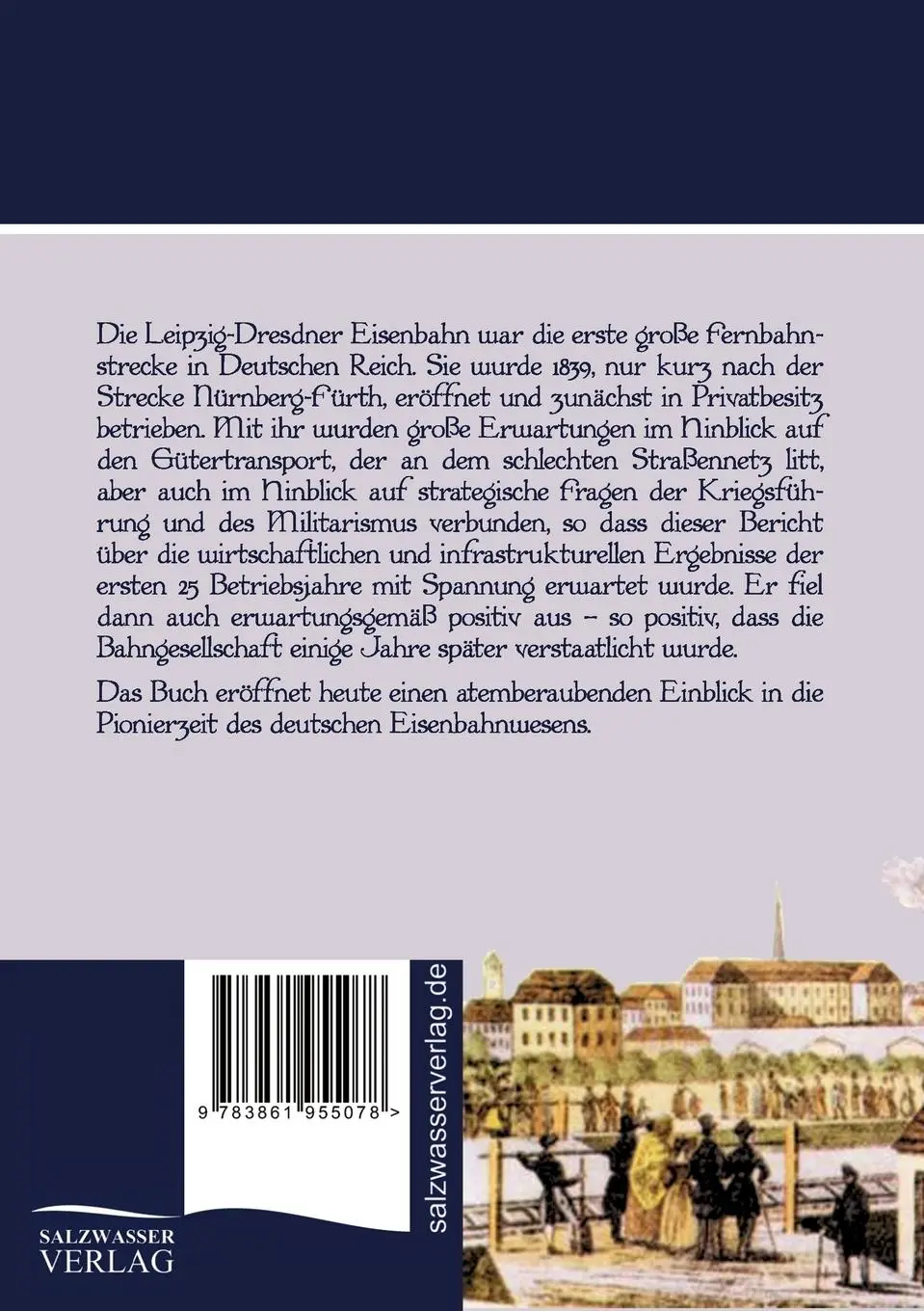 Rückseite: 9783861955078 | Die Leipzig-Dresdner Eisenbahn in den Jahren 1839 bis 1864 | Buch
